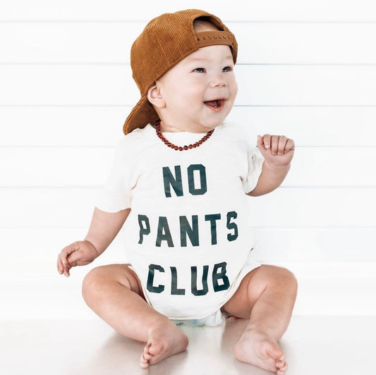 No Pants Club Tee- White